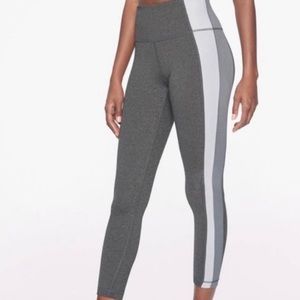 Athleta Colorblock Leggings (Grey and White) ⭐️SOLD⭐️